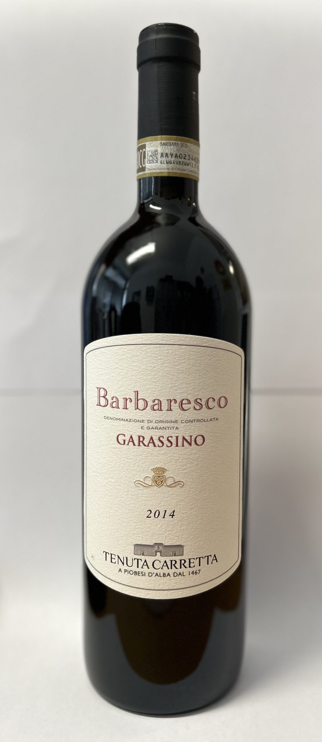 Barbaresco DOCG Tenuta Carretta 14 075l scaled 1