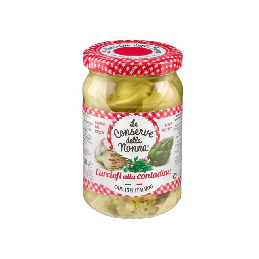 Carciofi alla contadina Artischockenherzen 270g Glas