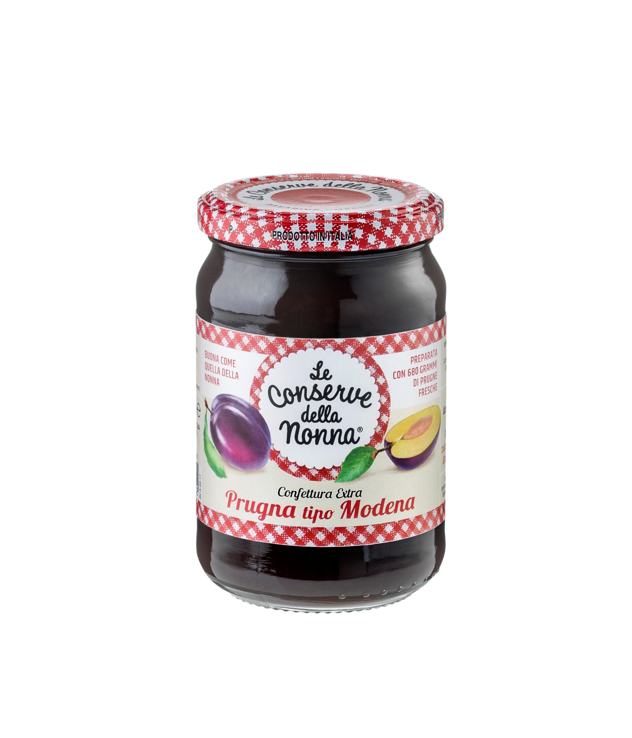 Marmellata Prugna Pflaumenkonfituere 340g scaled 1