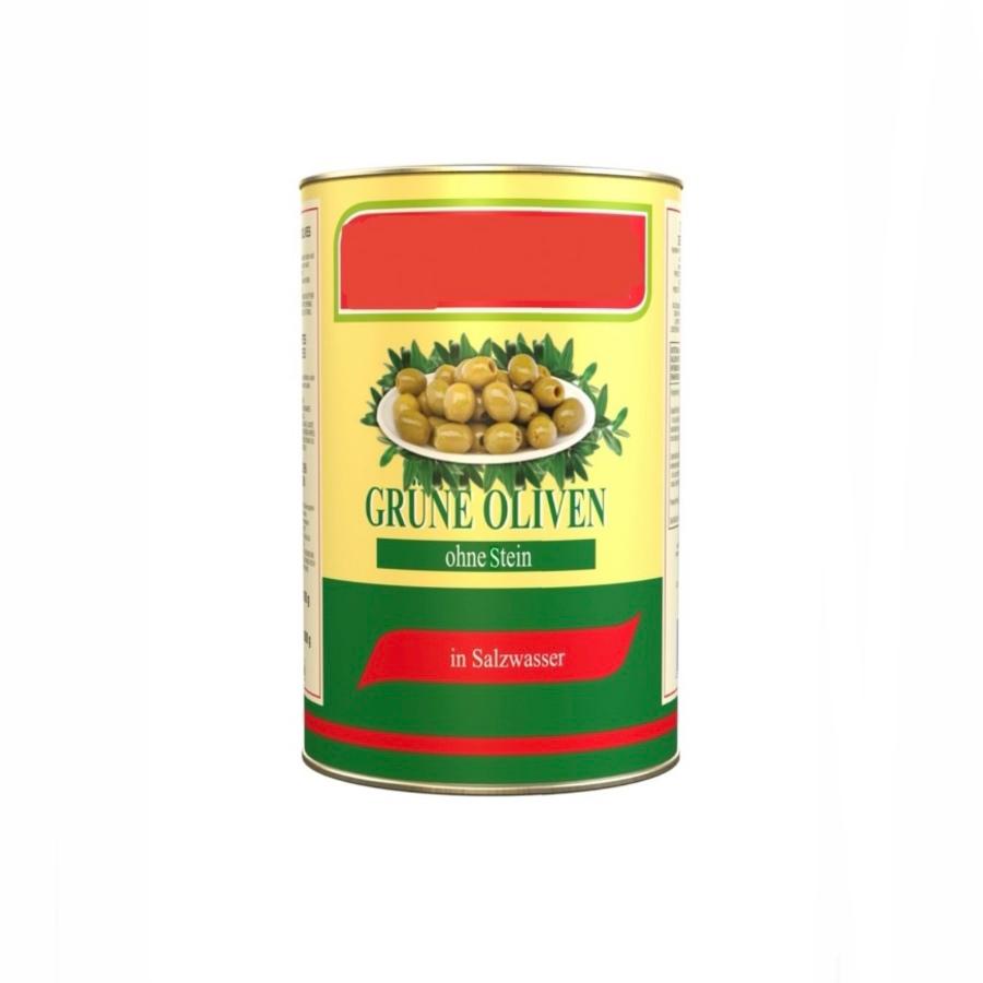 Olive verdi denocciolate   Grüne Olivenentkernt 4,1kg