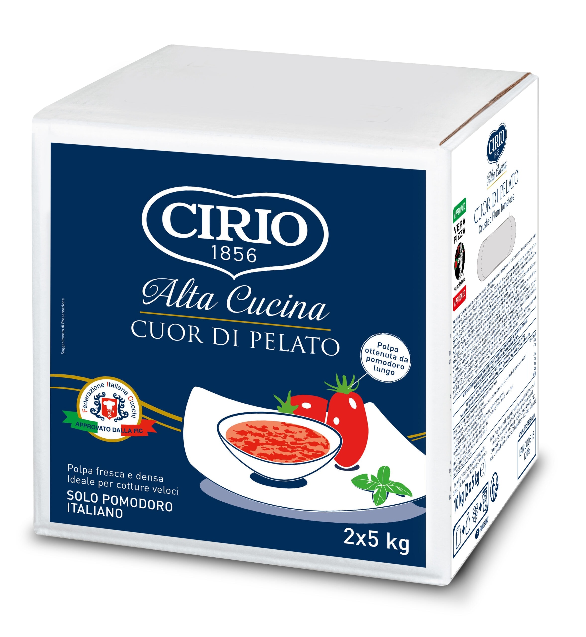 Polpa di Pomodoro Alta Cucina Cirio Bag in Box 2x 5Kg scaled 1