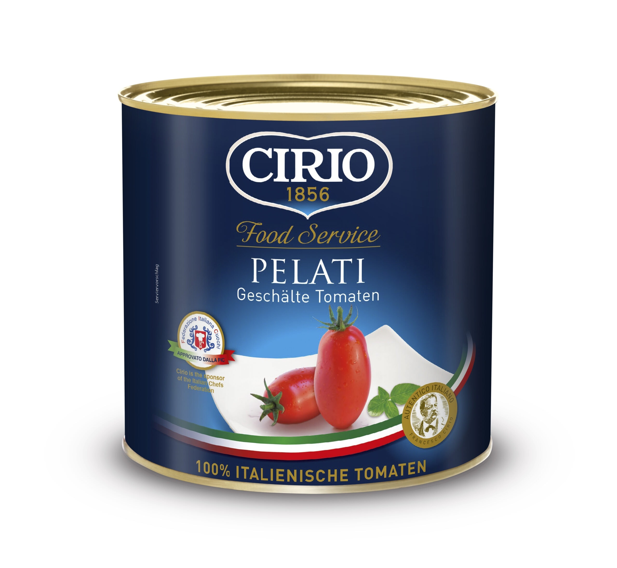 Pomodori Pelati Cirio geschaelte Tomaten 25Kg Dose scaled 1