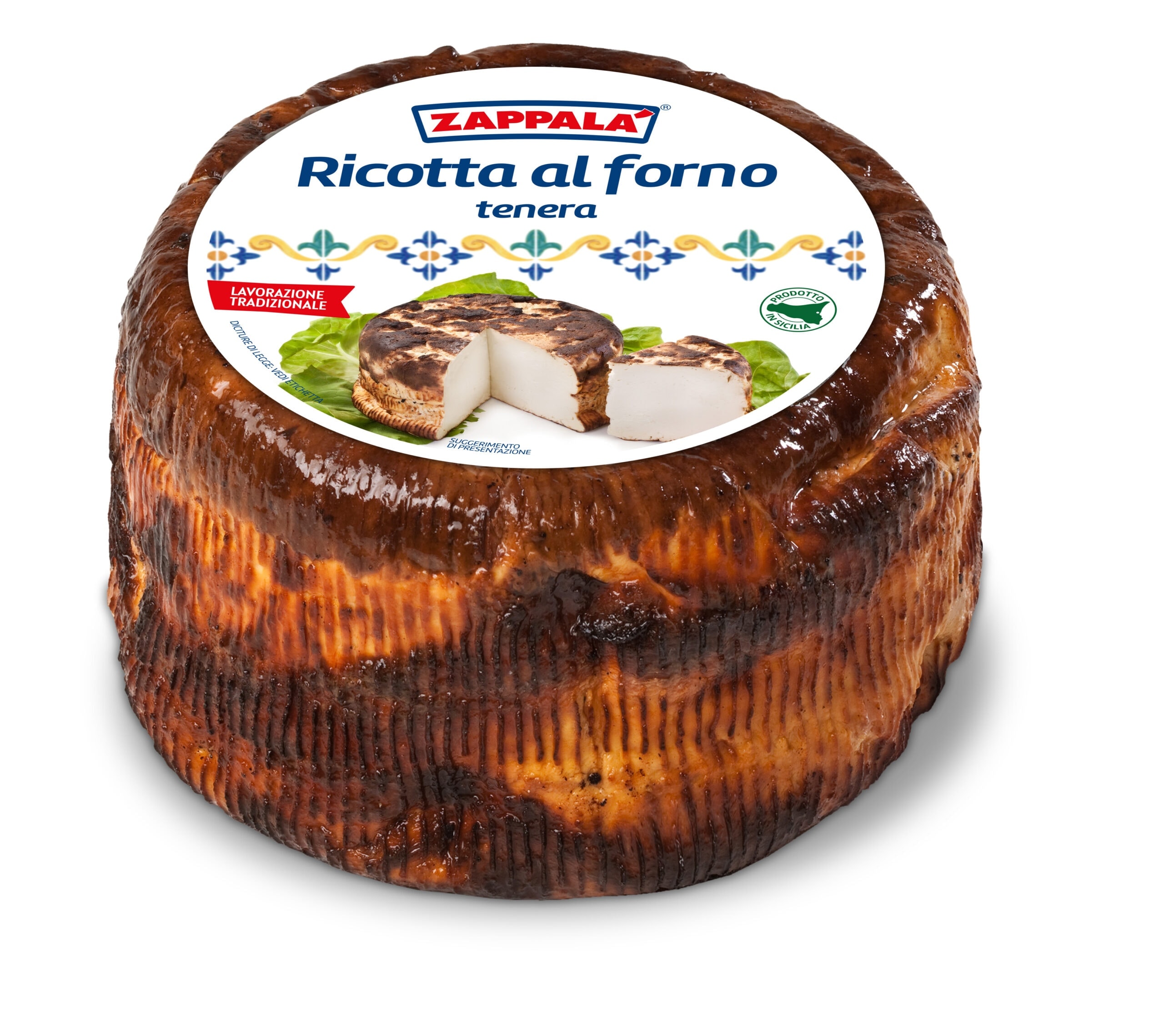 Ricotta al forno Tenera Gebackene Ricotta weiche Konsestenz 1