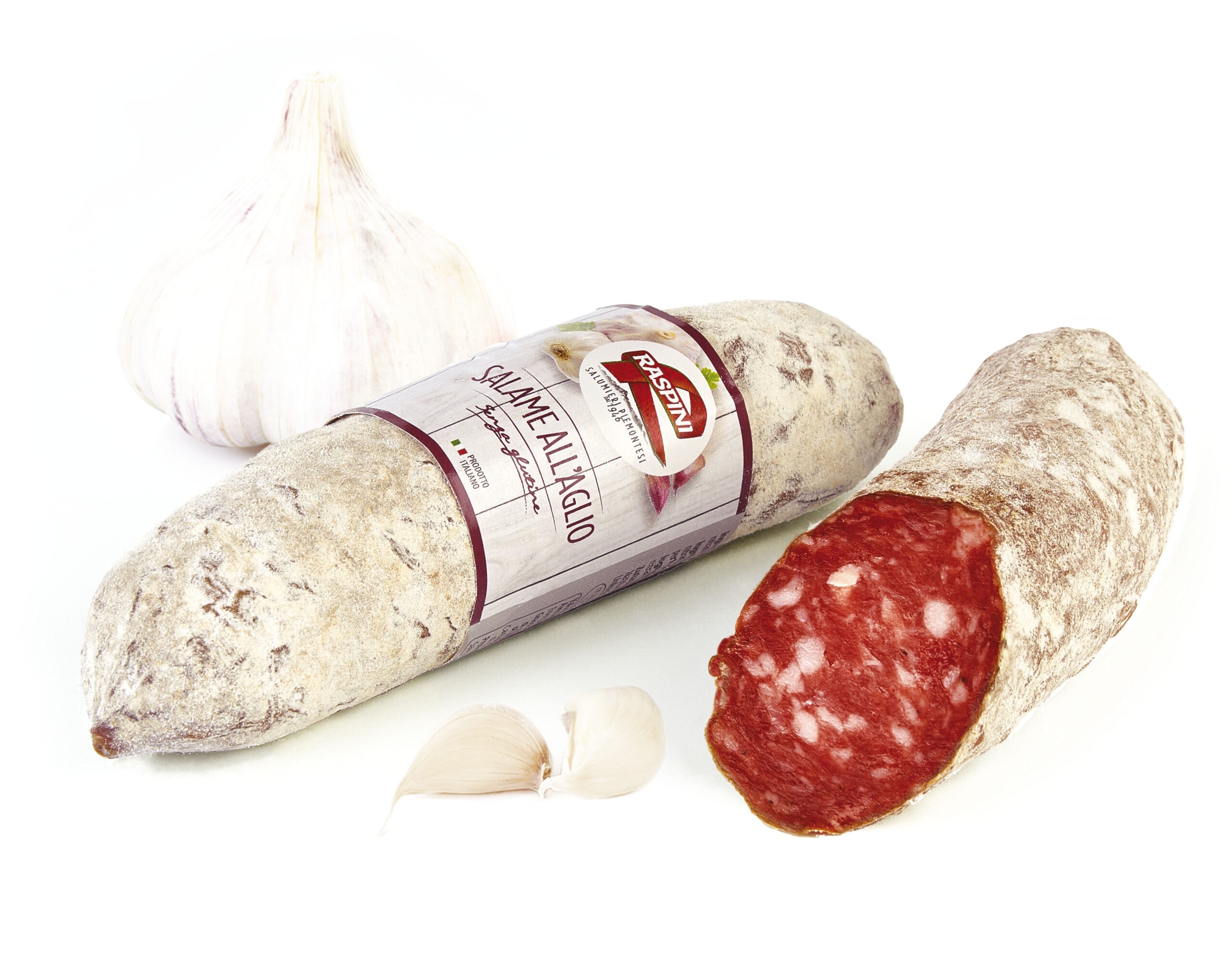 Salame aglio Knoblauch Salami ca. 150g scaled 1