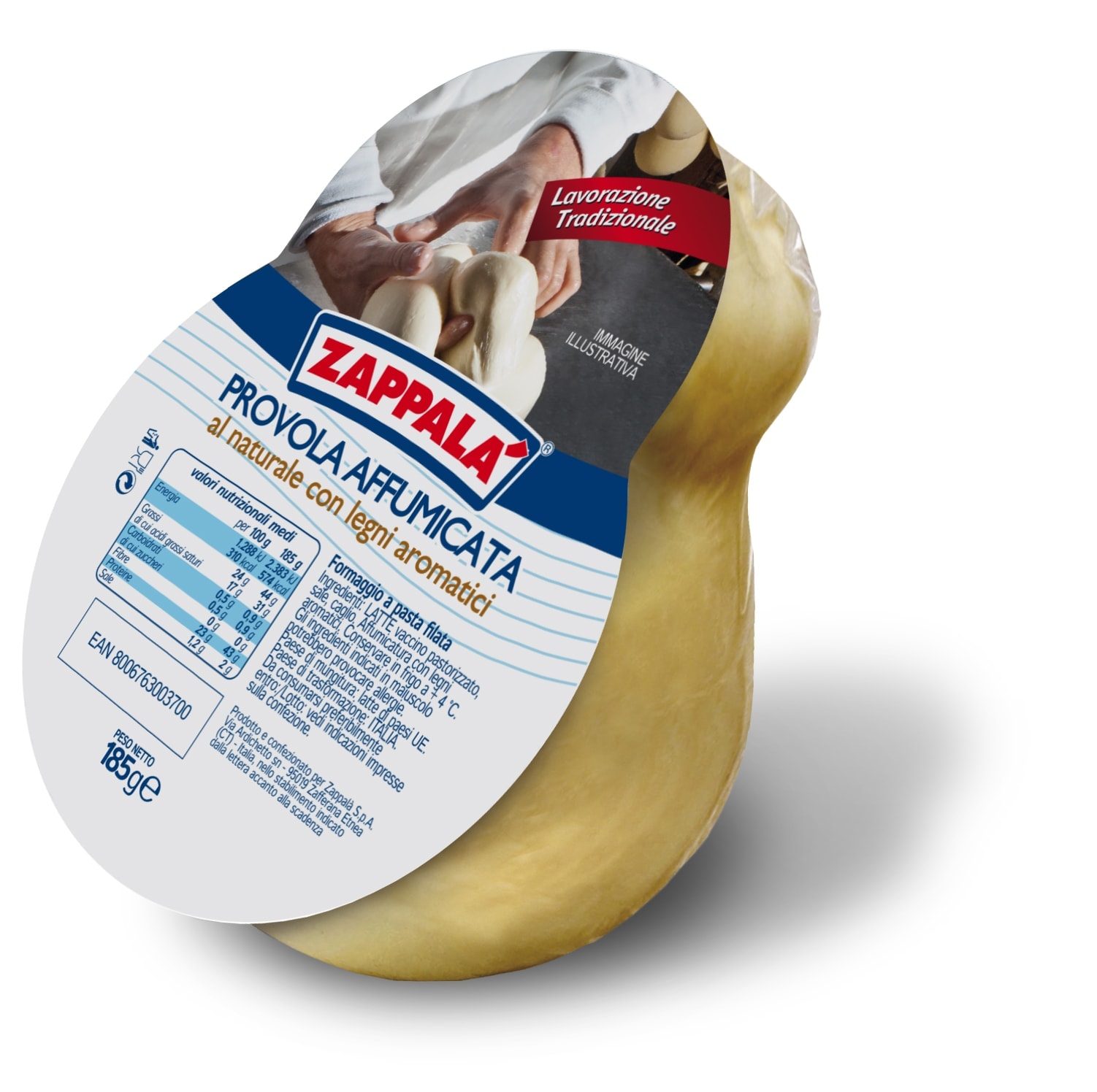 Scamorza affumicata Mozzarella geraeuchert 185g 1