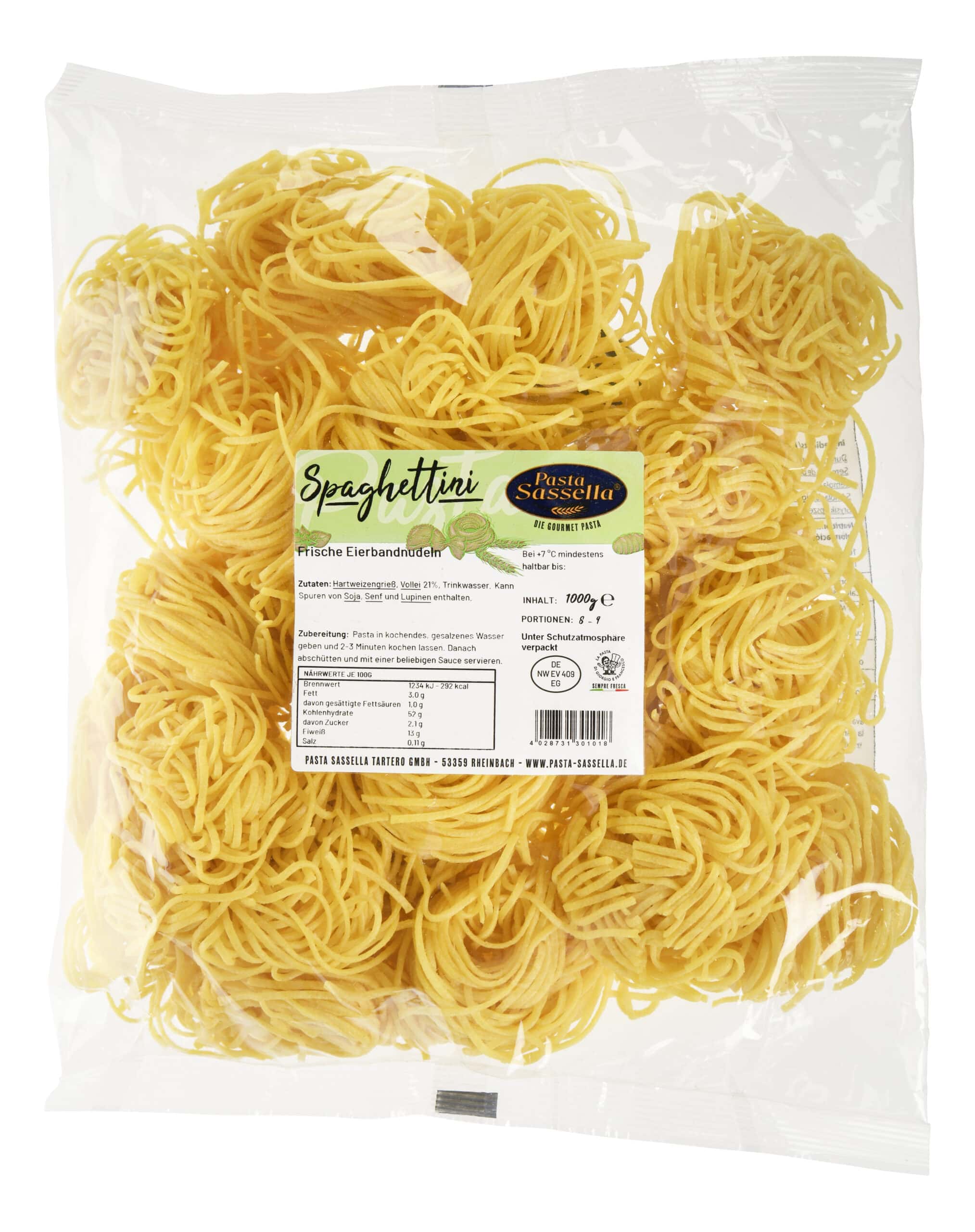 Spaghettini Frische Eierbandnudeln 1kg scaled 1