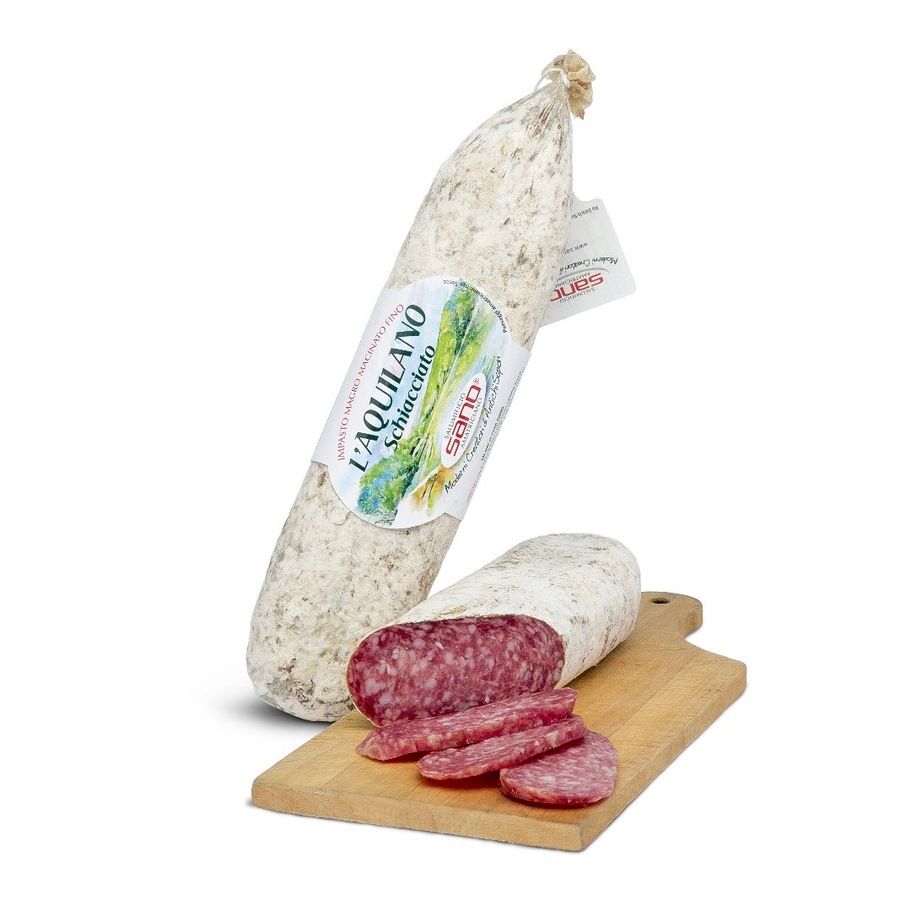 Salame Aquilano schiacciato   ca.500g