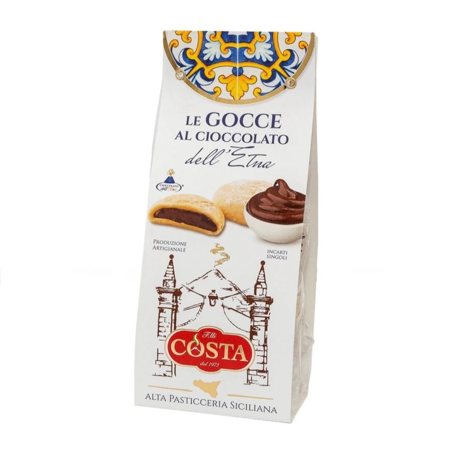 Biscotti   Le Gocce al Cioccolato dell Etna 120g