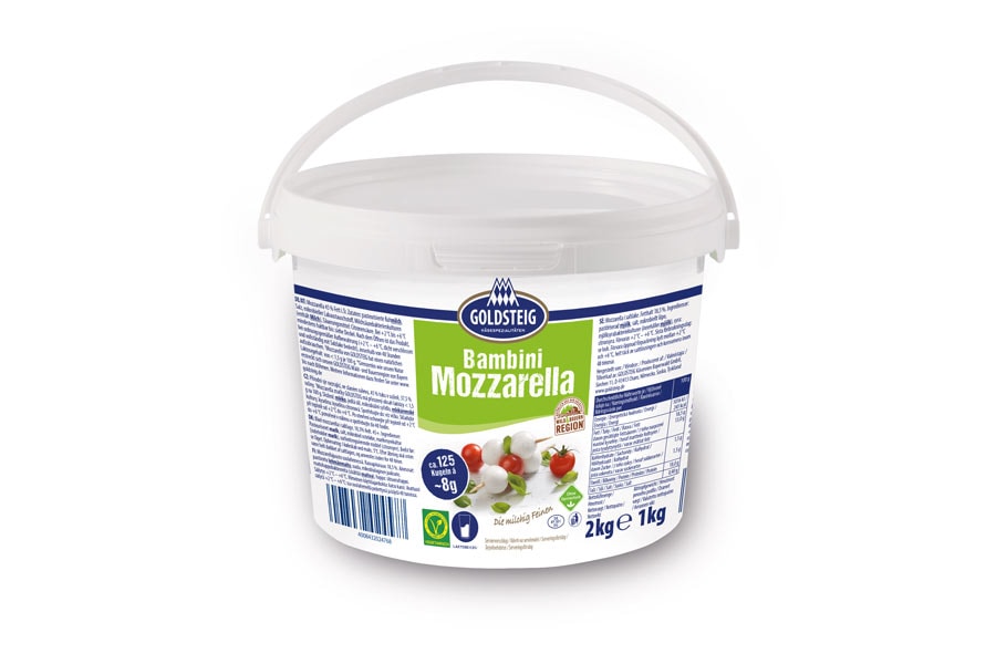 Mozzarella Bambini 1kg Eimer